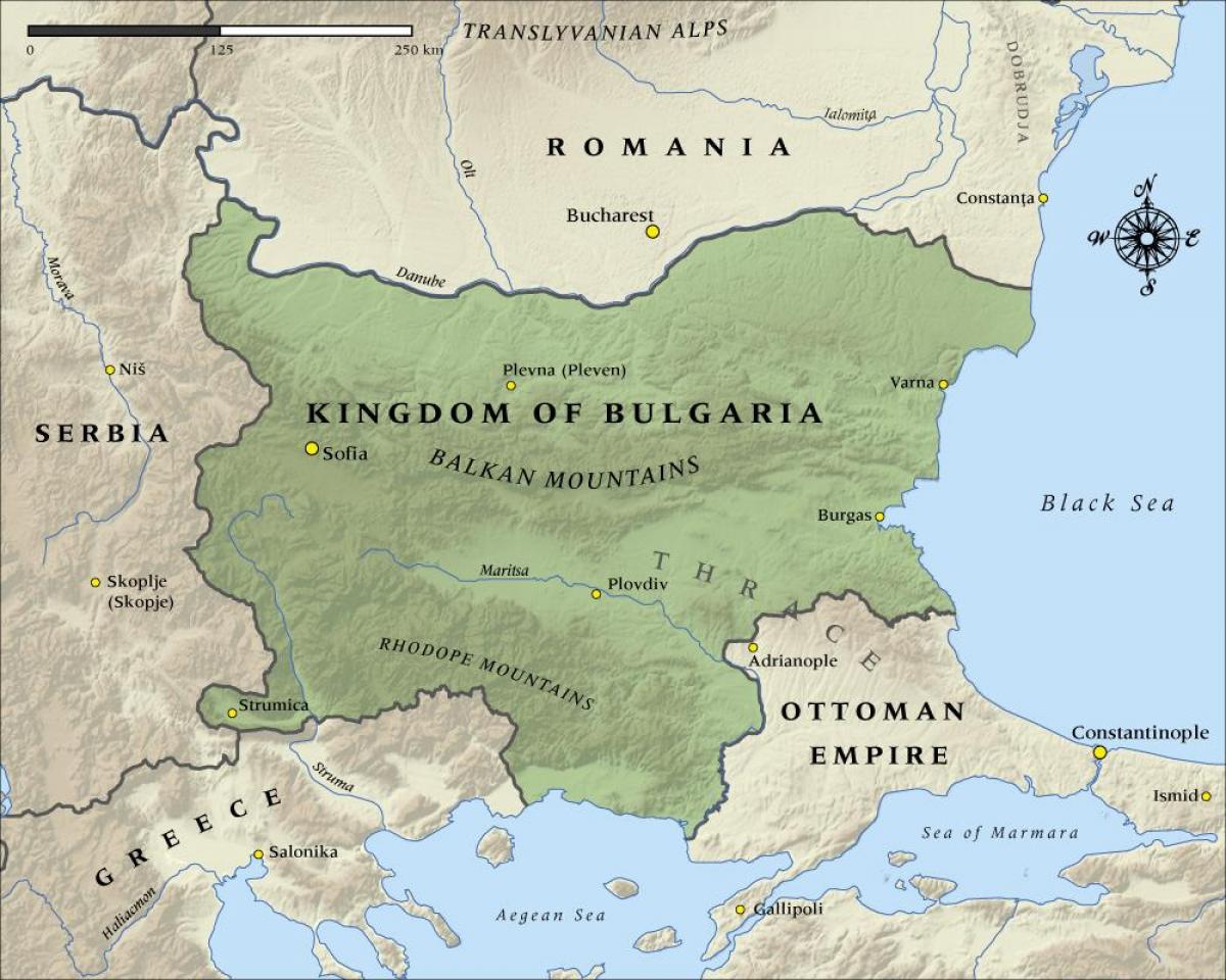 מפה של בן בולגרית