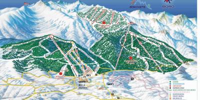 בולגריה סקי מפה