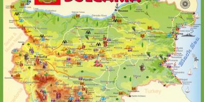 בולגריה סיור מפה