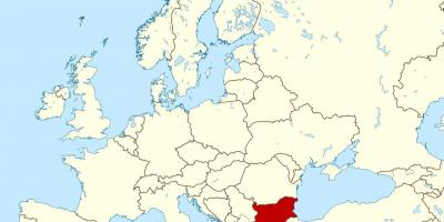 המפה מראה בולגריה