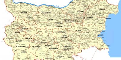 בולגריה מדינה מפה